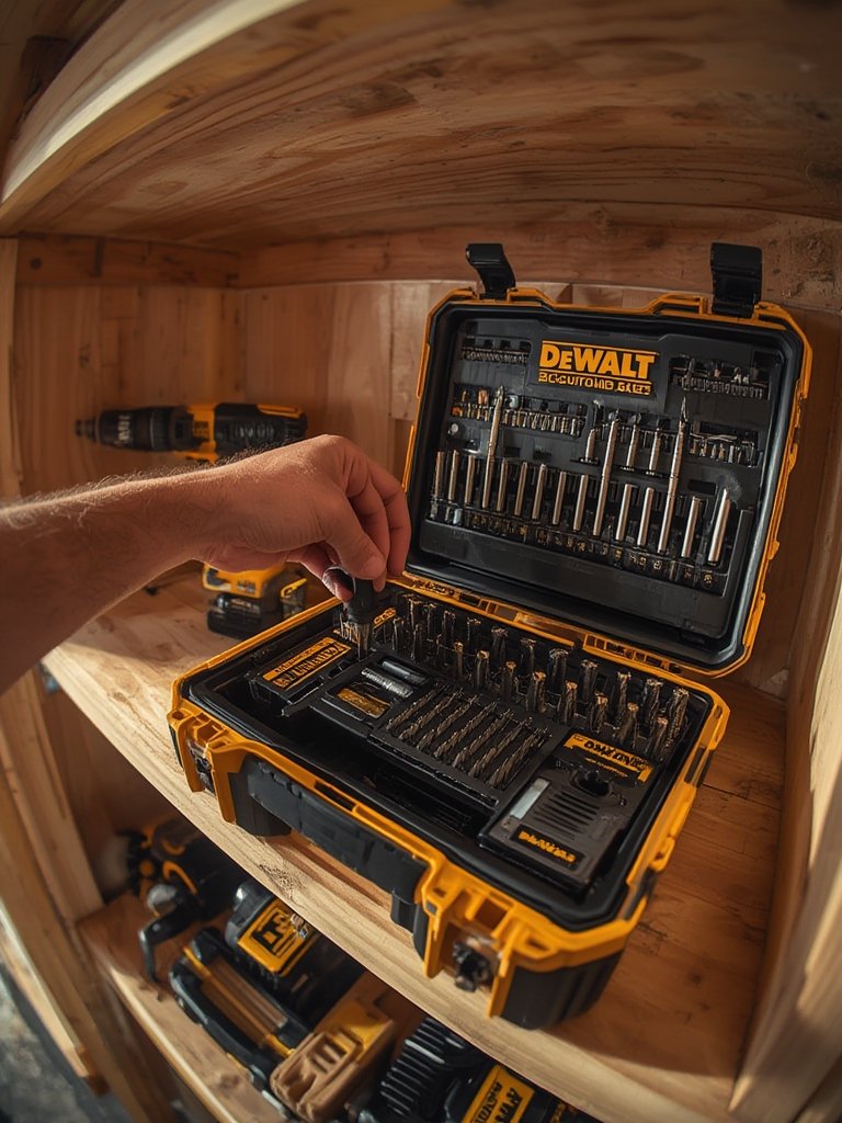 screwdriver bits in action