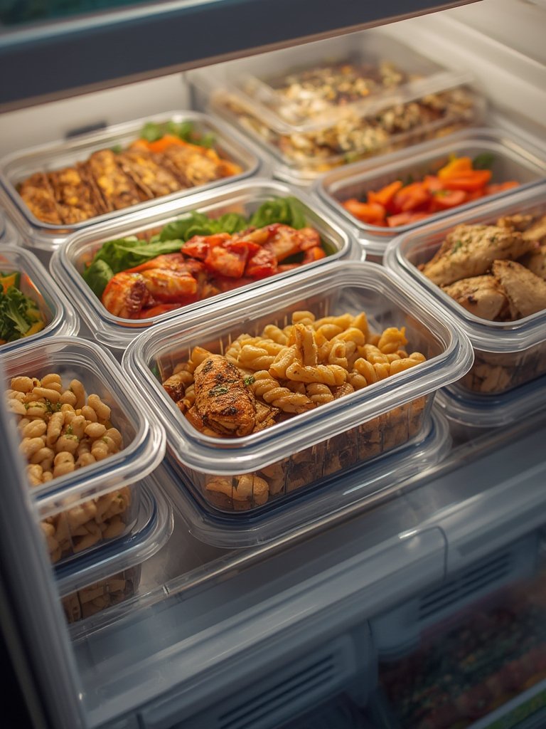 deli containers in action