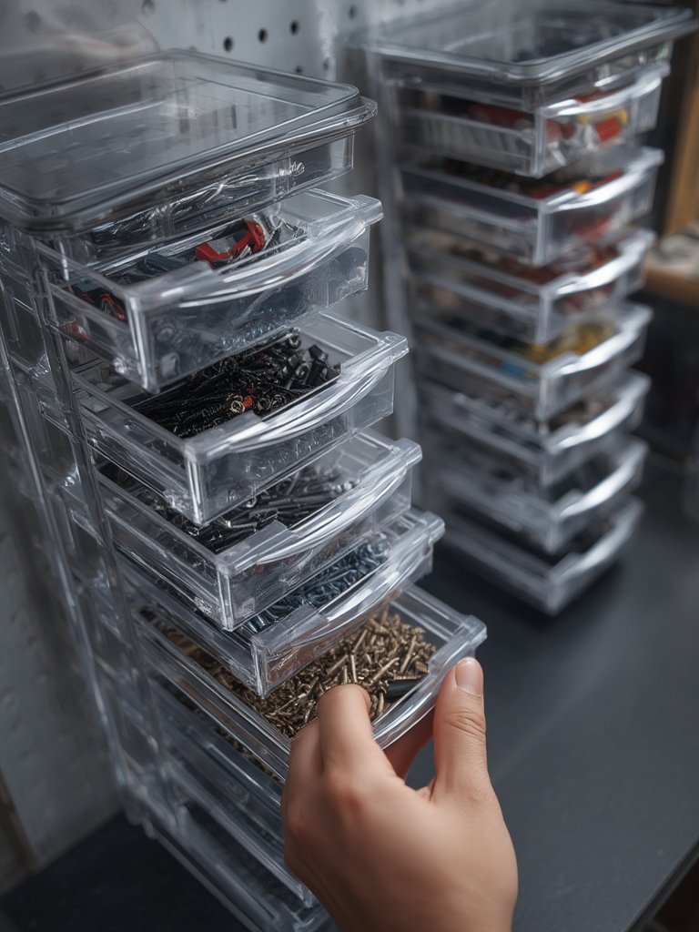 storage organizer in action