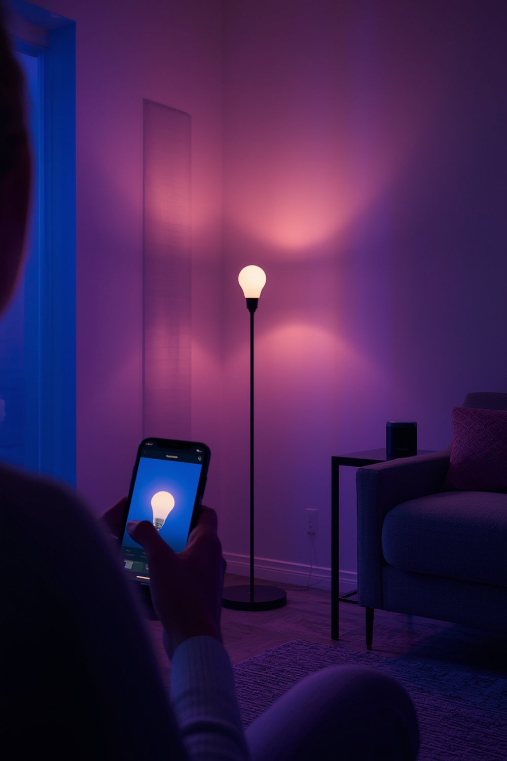 smart bulb product view