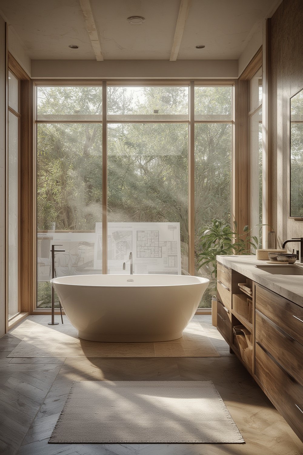 spa bathroom renovation - Illustration 1