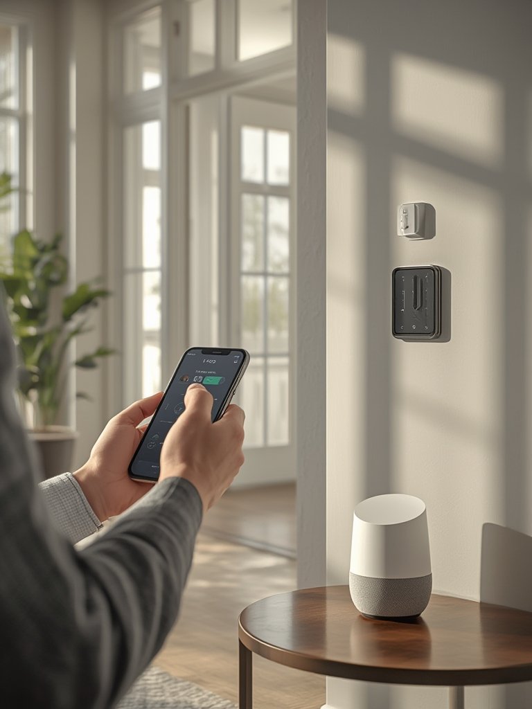 alarm system in action